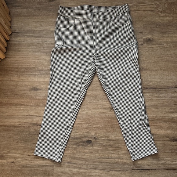 Time and Tru Pants - Time and Tru Black and White Checkered Pants